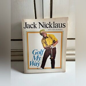 Vintage 1974 Jack Nicklaus Golf My Way PGA Golfing Paperback Book Instructional